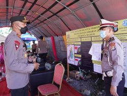 Pastikan Kelancaran Arus Mudik di Trans Sulawesi, Kapolda Sulbar Cek Kesiapan di Lapangan