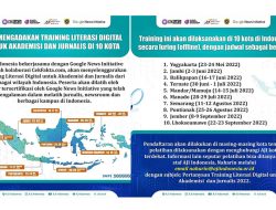 Aliansi Jurnalis Independen Gelar Training Literasi Digital, Ini Tempat dan Waktunya!