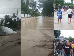 Trans Sulawesi Majene-Mamuju Lumpuh, Kecamatan Malunda Dilanda Banjir
