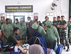 Sambut HUT Kodam XIV Hassanuddin, Korem 142 Tatag Gelar Donor Darah