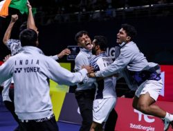 Indonesia Takluk, India Juara Piala Thomas 2022