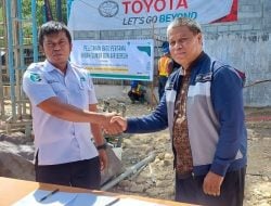 Serikat Pekerja Toyota Astra Motor Hibahkan Sumur Bor di Palu