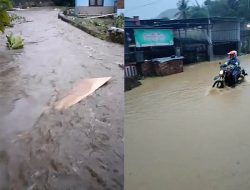 Hujan Menguyur, Beberapa Kawasan di Kota Mamuju Kebanjiran
