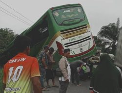 Bus Rombongan Haji Masuk Jurang, Alhamdulillah Selamat Semua