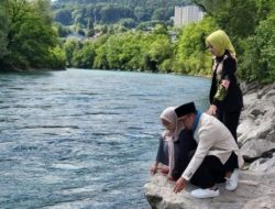 Bikin Haru, Ridwan Kamil Ucapkan Salam Perpisahan untuk Eril di Tepi Sungai Aare