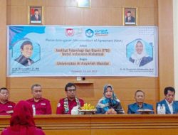 Penguatan SDM, Unasman Teken MoA dengan ITB Nobel Makassar