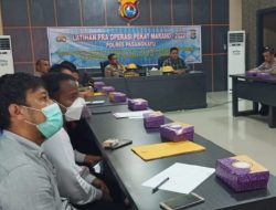 Kabag Ops Polres Pasangkayu Pimpin Latihan Pra Operasi Pekat Marano