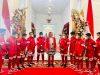 Jokowi Terima Timnas U-16 di Istana Merdeka