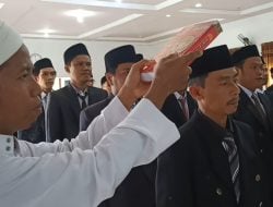 36 Panwascam se Kabupaten Pasangkayu Dilantik