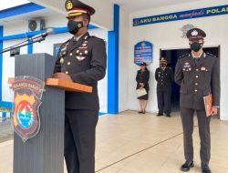 Wakapolres Pasangkayu Ingatkan Personelnya Implementasikan Sumpah Pemuda