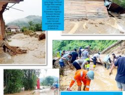 Banjir dan Longsor di Tapango Polman, 267 KK Terisolir