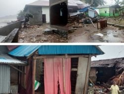 Abrasi Terjang Dua Kabupaten di Sulbar, Merusak Puluhan Rumah