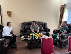 Kegiatan Silaturahmi, Dandim-Kapolres Majene Bahas Sejumlah Agenda Penting