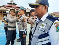 Operasi Keselamatan Marano 2023, Kapolres Majene: Untuk Meningkatkan Disiplin Berlalu Lintas