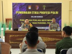 Pembinaan Etika dan Kode Etik Profesi Polri, Kapolres Majene: Semua Pelanggaran Pasti Ada Tindakannya