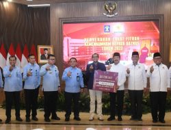 Kemenkumham Salurkan Rp 1,4 Miliar Zakat melalui Baznas