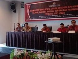 Nama Calon Anggota KPU Empat Kabupaten di Sulbar Disetor ke KPU RI