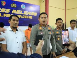 Hasil Operasi Antik Marano 2023, Polres Majene Ringkus Tiga Terduga Pelaku Narkoba