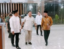 Prabowo Gelar Pertemuan Tertutup dengan Amran Sulaiman