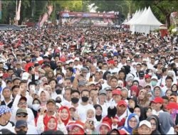 Ketum IKA Unhas Kolaborasikan 500.000 Orang di Jalan Santai