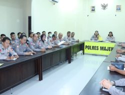 Latpraops, AKBP Toni Sugadri: Polres Majene Berkomitmen Menjaga Proses Demokrasi