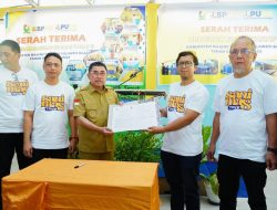 BPPW Sulbar Serahkan Program Sanimas-TPS-3R