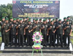 Hari Juang TNI AD, Kasrem 142 Tatag Pimpin Ziarah di TMP