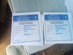 Surat Suara Calon Anggota DPRD Sultra Beredar di TPS di Sulbar