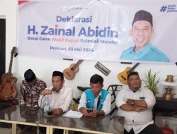 Gelora Deklarasikan Zainal Abidin Cawabup Polman