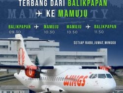 Penerbangan Mamuju-Balikpapan Mesti Dimaksimalkan