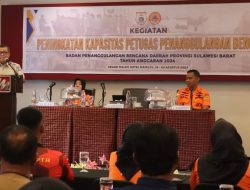 BPBD Sulbar Tingkatkan Kapasitas Petugas Penanggulangan Bencana