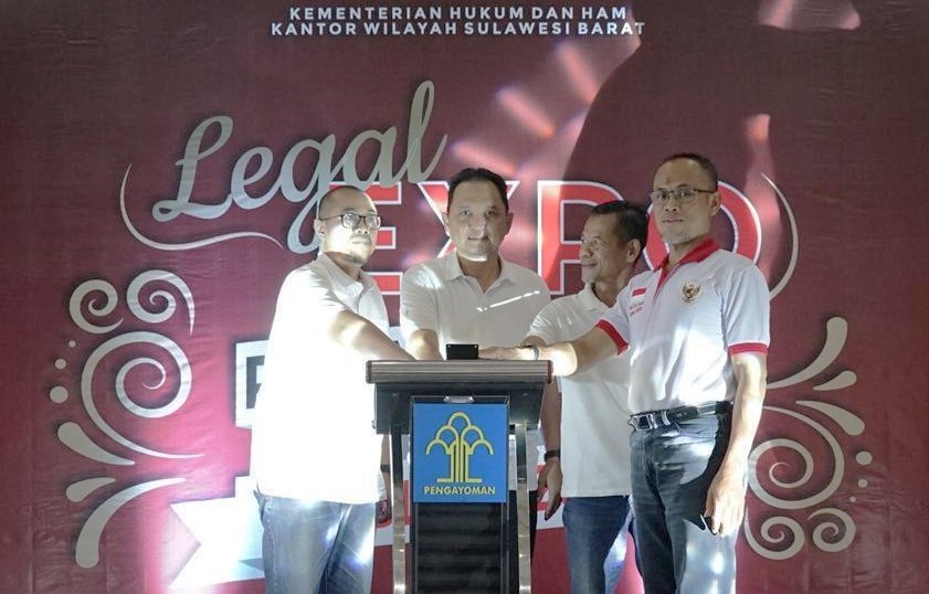 Legal Expo Pelayanan Publik 2024 Kemenkumham Sulbar.