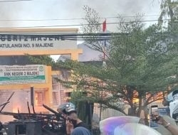 SMKN 2 Majene Terbakar, Disdikbud Sulbar Diminta Siapkan Anggaran Pembangunan