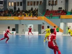 Sempat Merepotkan Sumut, Tim Futsal Sulbar Telan Kekalahan