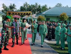 Kunker ke Makodim 1427/Pasangkayu, Brigjen Hartono: Tingkatkan Profesionalisme dan Dedikasi