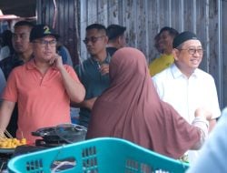 Jaring Suara, ABM-Arwan Sasar Pasar Martajaya