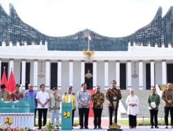 Presiden Jokowi Resmikan Istana Negara di IKN