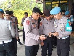 Mendadak, Propam Periksa Smatphone Personel Polres Polman Terkait Judi Online