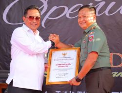 Ubah Lahan Kosong Jadi Lokasi Ketahanan Pangan Terintegrasi, Dandim 1418/Mamuju Dapat Penghargaan Gubernur Sulbar