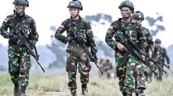 Prajurit TNI di lapangan