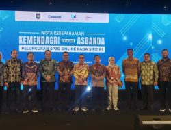 Bupati Polman Hadiri Peluncuran SP2D Online SIPD-RI di Jakarta