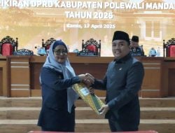 Banyak Pejabat Tak Hadir Rapat Paripurna, Ketua DPRD Polman Minta Bupati Evaluasi Bawahannya
