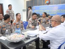 Itwasda Polda Sulbar Audit Kinerja Polres Pasangkayu