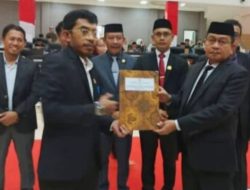 DPRD Pasangkayu Gelar Paripurna Persetujuan Bersama Perubahan Perda Nomor 10 Tahun 2016 Tentang Perangkat Daerah