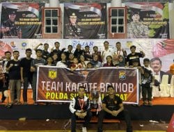 Karateka Polda Sulbar Borong Medali di Fajar Open Tournament National Karate Championship
