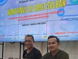 Rahmat dan Jamhur Terpilih Jadi Ketua dan Sekretaris AMSI Sulbar