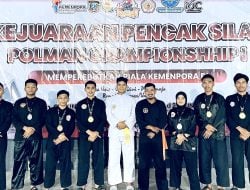 Tim Satria Muda Indonesia Sulbar Boyong 7 Medali dari Kejurnas Pencak Silat Polman Championship