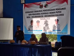 Pemkab Mamuju Kukuhkan Pengurus Koperasi Merah Putih Kalukku
