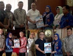 Tina-Yuki Kunjungi Tiga Mantan Bupati, Silaturahmi di Momentum HUT Mamuju