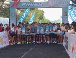 Semarak Run Bhayangkara Polres Pasangkayu Diikuti 1.100 Peserta